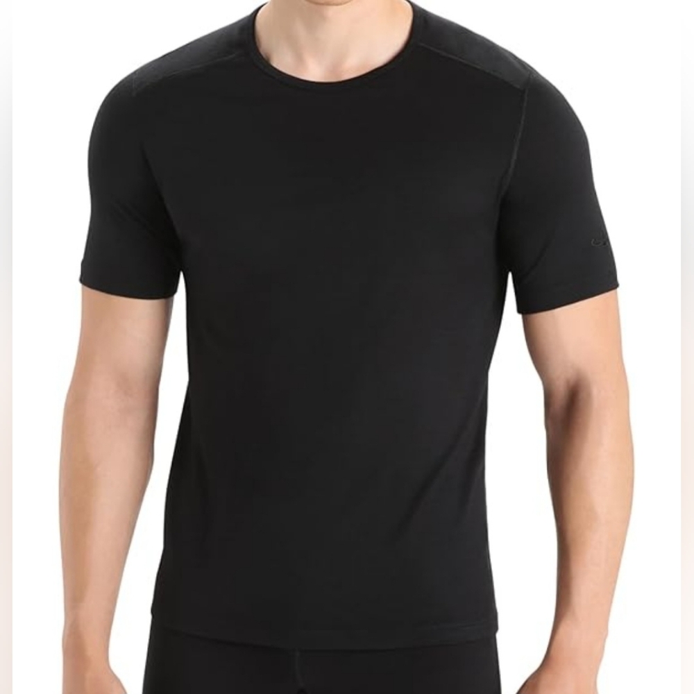 Men's 200 Oasis Ss Crewe Black New With Tags